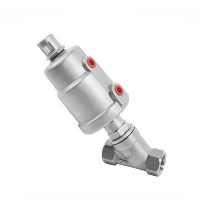 Steuerung DN15 1/2 Zoll Edelstahl Pneumatische Wasserdampf Steuerung Winkel Sitzventil