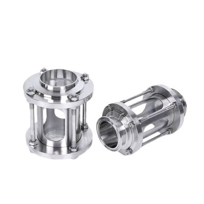 Langlebige 304 316L Sanitärstahlspange/Schweißrohrglas für Biertank