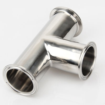 Hexagon Clamp Tee 3 Wege Edelstahl 304 mit 3 Silikonverschlüssen passt 1,5 " Tri Clamp