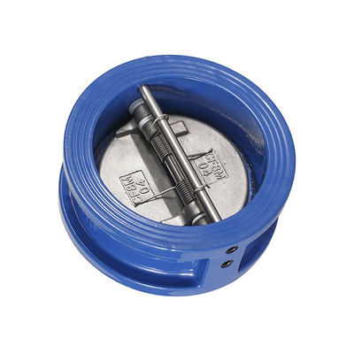 ANSI-Standard Silber-Duktile-Eisen-Wafer-Typ PVC 4 Zoll 8 Zoll Klappen-Typ Kontrollventil