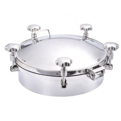 Garantierte Sanitärschachtdecke für Tank Silber 304 316L Edelstahl