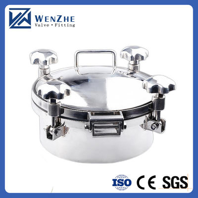 Garantierte Sanitärschachtdecke für Tank Silber 304 316L Edelstahl