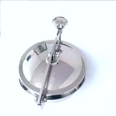 150 mm-600 mm Edelstahl-Gasloch-Abdeckung garantiert für Sanitär-Rund-Rückstandsbehälter