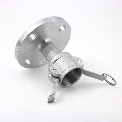 Kundenspezifische Unterstützung ODM SS316 DN50 Camlock-Kopplung mit PN16 Flansche gleich und Design