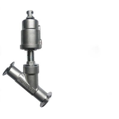 Tri-Clamp Ends Pneumatische Aktorwinkel-Sitzventil mit Edelstahl 304 Zylinder