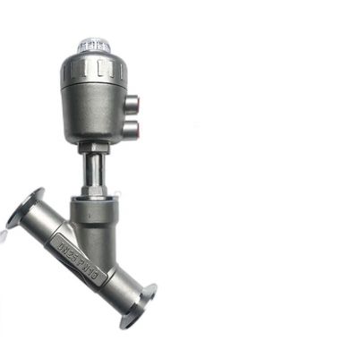 Tri-Clamp Ends Pneumatische Aktorwinkel-Sitzventil mit Edelstahl 304 Zylinder