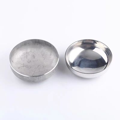 Silber ASTM 12 Zoll Öl nahtlose Endkappe Titan Luftschlauchkappe End gespült Tankkopf
