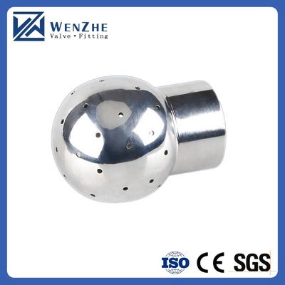 Sanitäre 304 316L Edelstahl 360° CIP Sprühreinigungsschüssel für Lebensmittel und Getränke