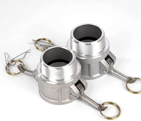 Edelstahl 301/304/316 Cam Groove Hose Fitting 2" Teil B für eine sichere Verbindung