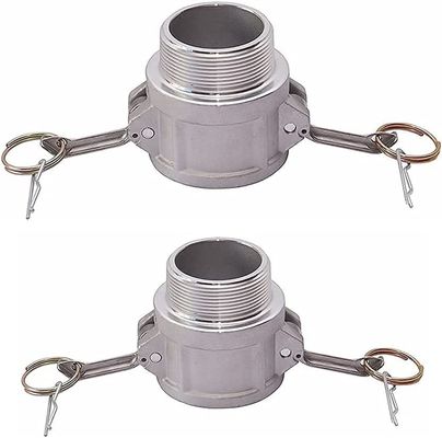 Edelstahl 301/304/316 Cam Groove Hose Fitting 2" Teil B für eine sichere Verbindung