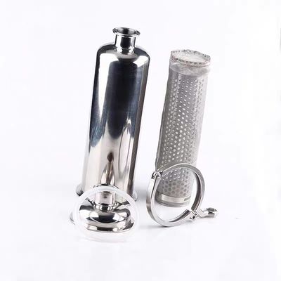 Gleichwertiger WZ SS304 SS316L Lebensmittel-Grad Mikroporösertrugfilter mit Klemmenden DIN 3A SMS
