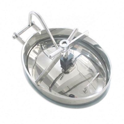 90 mm bis 100 mm hoch, weit verbreitet, sanitäre 304/316L, rundes Kanaldeckel aus Edelstahl