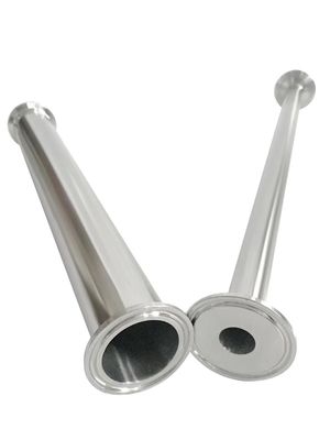 OEM Support Gießung Sanitär Tri Clamp Jacketed Spool in 304 316L Edelstahl