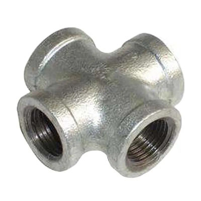 angepasste verzinkte, formbare Gusseisenrohrfittings für Gleich- und Verbindungen