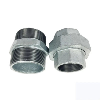 angepasste verzinkte, formbare Gusseisenrohrfittings für Gleich- und Verbindungen