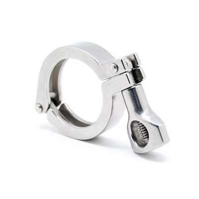 Standard 1.5' 'Edelstahl 304 Ein-Stift-Schwerlast-Tri-Clamp mit Flügelmutter