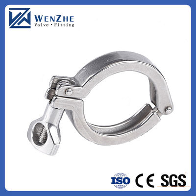 Standard 1.5' 'Edelstahl 304 Ein-Stift-Schwerlast-Tri-Clamp mit Flügelmutter