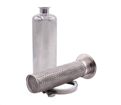 1.5 Zoll Tri-Clamp-Filter SS304 Sanitär-Fittings mit gleicher Inline-Gleichspülmaschine