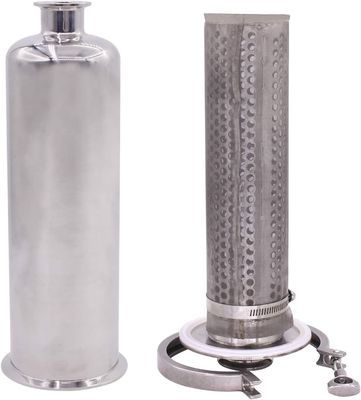 1.5 Zoll Tri-Clamp-Filter SS304 Sanitär-Fittings mit gleicher Inline-Gleichspülmaschine