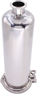 1.5 Zoll Tri-Clamp-Filter SS304 Sanitär-Fittings mit gleicher Inline-Gleichspülmaschine