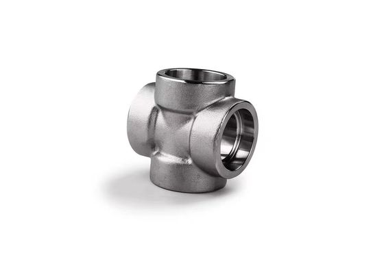 Schmiede 304 Edelstahl 4-Wege Kreuzrohr Anschluss WZ 3/8" BSP Weibliche Schnur