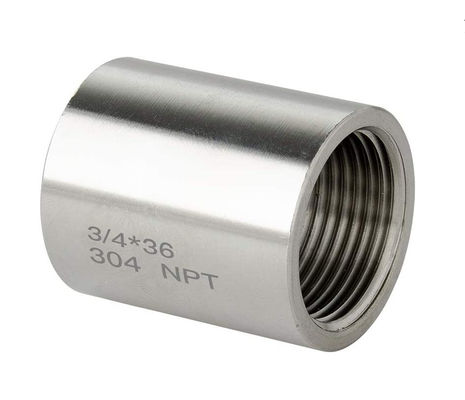 Rohrkopplung aus Edelstahl 304 mit 3/4" x 3/4" weiblicher Kopplungsanschlussadapter