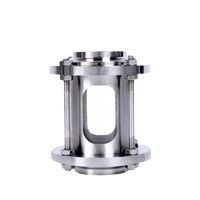 Customized Support OEM Flow Sanitary Straight Sight Glas SUS316 3 Zoll Tri Clamp Typ