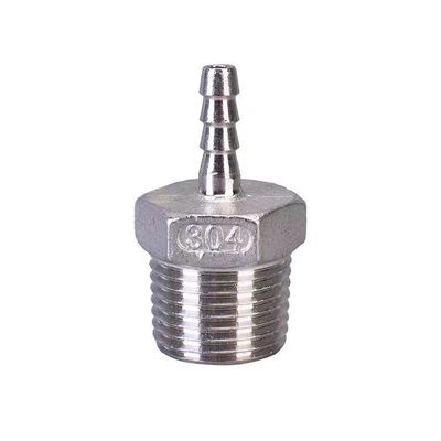 ODM-gestützte Edelstahl 3/8'' Schlauchbarbe bis 3/8'' männliche NPT-Fit für Hausbrühe