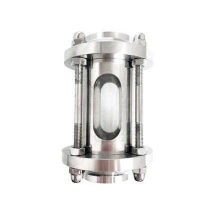 Anpassungsfähige 3-Zoll-Tri-Clamp-Spiegel für die Durchflussüberwachung in Sanitärsystemen
