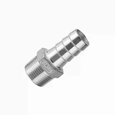 SS316 SS304 Edelstahlrohrverbindungsverbindung Gießen NPT BSPT Hexschlauch Nippel