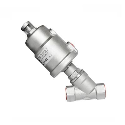 Steuerung DN15 1/2 Zoll Edelstahl Pneumatische Wasserdampf Steuerung Winkel Sitzventil
