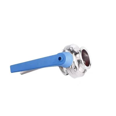 Kundenbedarf ODM Edelstahl 304 31Tri Clamp Clover DIN 3A SMS Schmetterlingsventile