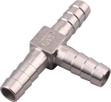 Weibliche Edelstahlschlauch Barbe 3 Weg Tee T-Form Barbed 1/2 Zoll Union Home Brew Fitting