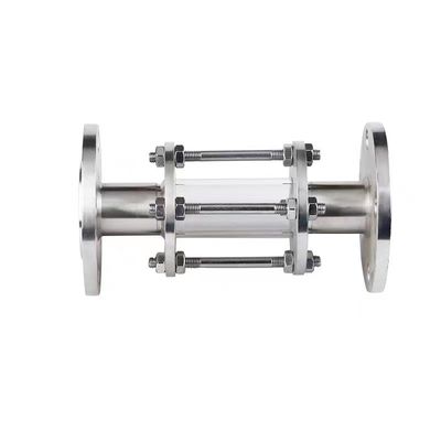 WZ Edelstahl 304 316 Flanschverbundene Rohrleitungssichtglas für Drucksysteme