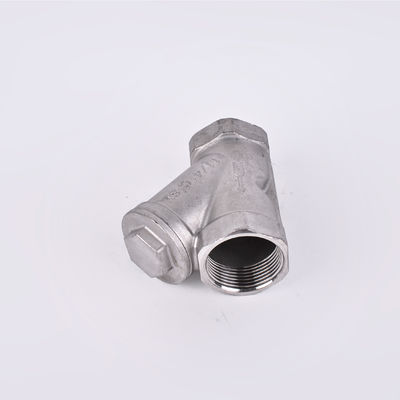 Y-Typ-Strainer-Filterventil für die weibliche Gewindeverbindung DN50 aus Edelstahl 201 304