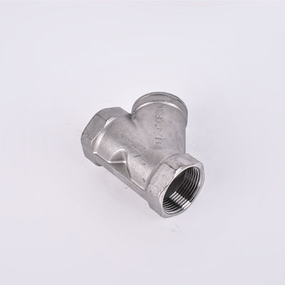 Y-Typ-Strainer-Filterventil für die weibliche Gewindeverbindung DN50 aus Edelstahl 201 304