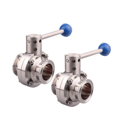 1.5 Zoll Tri Clamp Sanitär Schmetterlingsventil Ziehen Griff Edelstahl 304 Standard