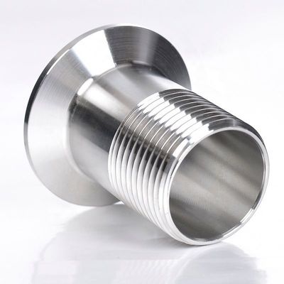 ODM unterstützte Tri-Clamp Npt Bsp Rohrbefestigungen Männliche Gewinde Adapter/Kopplung in SS304