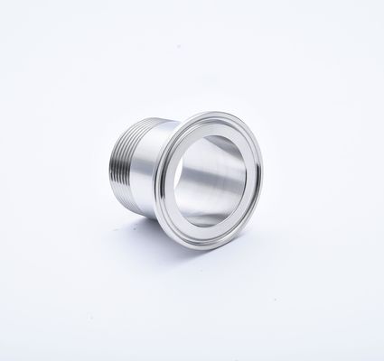 ODM unterstützte Tri-Clamp Npt Bsp Rohrbefestigungen Männliche Gewinde Adapter/Kopplung in SS304