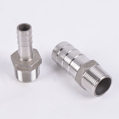 Silber RTS Edelstahl 201 304 Rohrverbindungen Hex Nippel Schlauch Nippel für den Haushalt