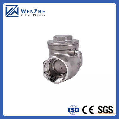 Weibliche Schleife 1/2 Zoll Schwingungscheckventil WOG 200 PSI Edelstahl SS304 CF8M NPT