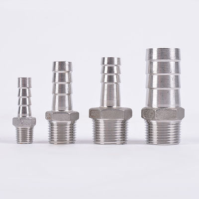 Silber RTS Edelstahl 201 304 Rohrverbindungen Hex Nippel Schlauch Nippel für den Haushalt