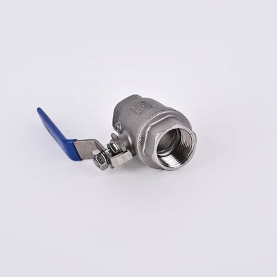 Edelstahl 304 mit mittlerer Belastung 2PC weibliche Kugelventile für die allgemeine Industrie