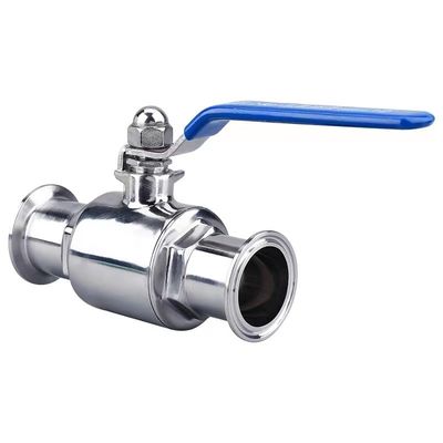 2 Wege Gerade Kugelventil DIN SMS WZ Sanitäre Edelstahl 304 316 316L Tri-Clamp