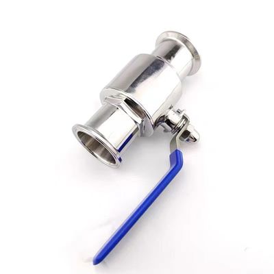 2 Wege Gerade Kugelventil DIN SMS WZ Sanitäre Edelstahl 304 316 316L Tri-Clamp