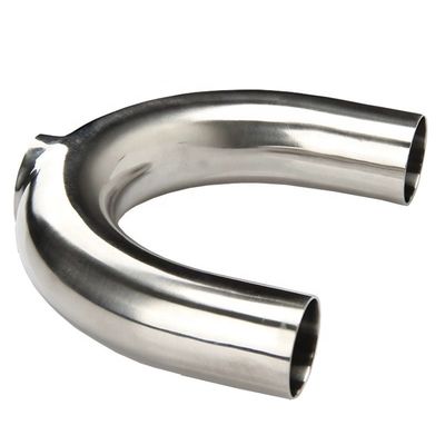 RTS Sanitär 304 316L Edelstahl U-Typ Tee für hygienische Silberqualität 1/2'-12.0