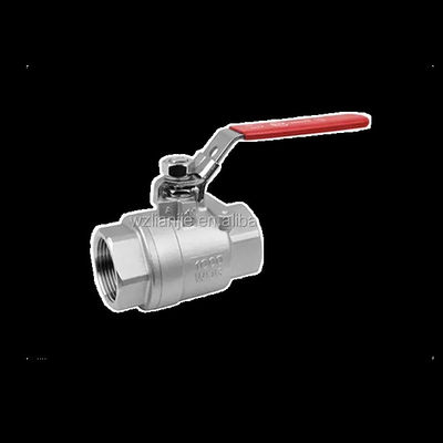 Edelstahl 304 316 2PC weibliche Giebelventile mit Gewinde DN8-DN100 PN63 DIN3202-M3