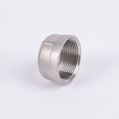 Edelstahl 201 304 Blinds Gewinde Rundrohr Fitting Kappen Rohr Fitting Kuppel Ende für Stahlrohr Männlich Gewinde Kappe 1/4''-4.0
