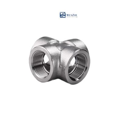 304 316 316L Hochdruck geschmiedetes Kohlenstoffstahl mit Gewinde/SW Querschnitt 1/4''-4,0' NPT BSPT