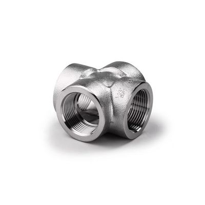 304 316 316L Hochdruck geschmiedetes Kohlenstoffstahl mit Gewinde/SW Querschnitt 1/4''-4,0' NPT BSPT